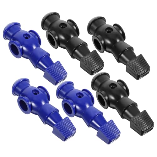 BRIGHTFUFU 6 Stück Tischfußballfiguren Fußballspieler Statues für Foosballmaschinen Zubehör für Tischfußball Schwarz und Blau BRIGHTFUFU 6 Stück Tischfußballfiguren Fußballspieler Statues für Foosballmaschinen Zubehör für Tischfußball Schwarz und Blau von BRIGHTFUFU