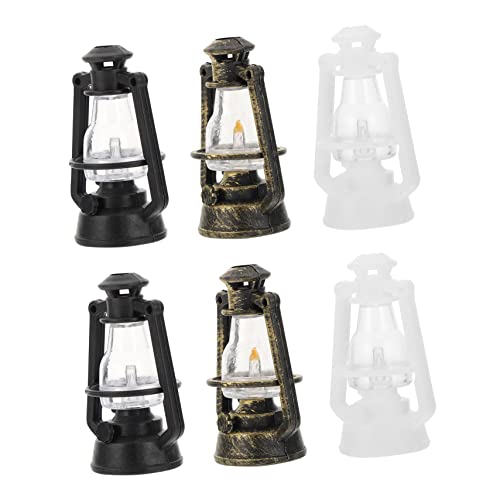 BRIGHTFUFU 6 Stücke Puppe Home Kerosin Lampen Dummy Kerosin Lights Miniaturszene Zubehör BRIGHTFUFU 6 Stücke Puppe Home Kerosin Lampen Dummy Kerosin Lights Miniaturszene Zubehör von BRIGHTFUFU