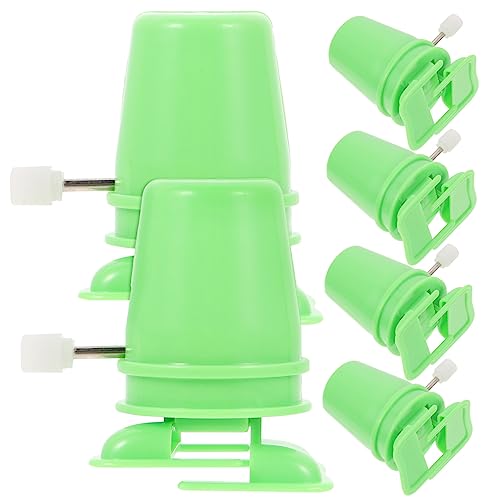 BRIGHTFUFU 6 Stücke Uhrwerk-Laufmaschine Pinguin- zappeln Lenkradspielzeug für Auto bot bastel Materialien DIY Zubehör austauschbarer Mechanismus DIY-Bewegung Plastik Green BRIGHTFUFU 6 Stücke Uhrwerk-Laufmaschine Pinguin- zappeln Lenkradspielzeug für Auto bot bastel Materialien DIY Zubehör austauschbarer Mechanismus DIY-Bewegung Plastik Green von BRIGHTFUFU