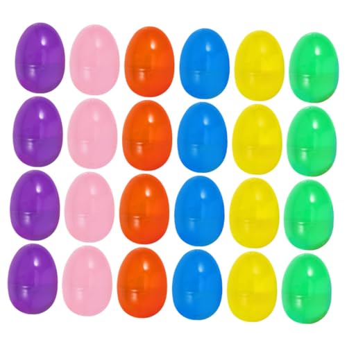 BRIGHTFUFU 60 Stücke Bunte Ostern Eier Dekorationen Faux Füllstoffe Kits Für Ostern Party Verzierungen Groß Spielzeug BRIGHTFUFU 60 Stücke Bunte Ostern Eier Dekorationen Faux Füllstoffe Kits Für Ostern Party Verzierungen Groß Spielzeug von BRIGHTFUFU
