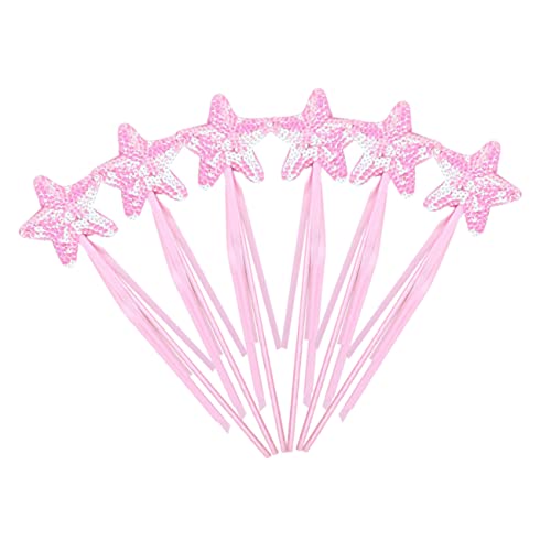 BRIGHTFUFU 6Stücke Glitzernde Feenstäbe Zauberstäbe für Partydekoration Cosplay Bühnenaufführungen Geburtstagsgeschenke für Feenpartys BRIGHTFUFU 6Stücke Glitzernde Feenstäbe Zauberstäbe für Partydekoration Cosplay Bühnenaufführungen Geburtstagsgeschenke für Feenpartys von BRIGHTFUFU