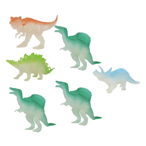 BRIGHTFUFU 6Stücke Leuchtende Mini Dinosaurier Modelle Zufällige Designs Realistische Tiermodell Spielzeuge Für Dinosaurierspielzeug Für Kreatives Und Lernen BRIGHTFUFU 6Stücke Leuchtende Mini Dinosaurier Modelle Zufällige Designs Realistische Tiermodell Spielzeuge Für Dinosaurierspielzeug Für Kreatives Und Lernen von BRIGHTFUFU