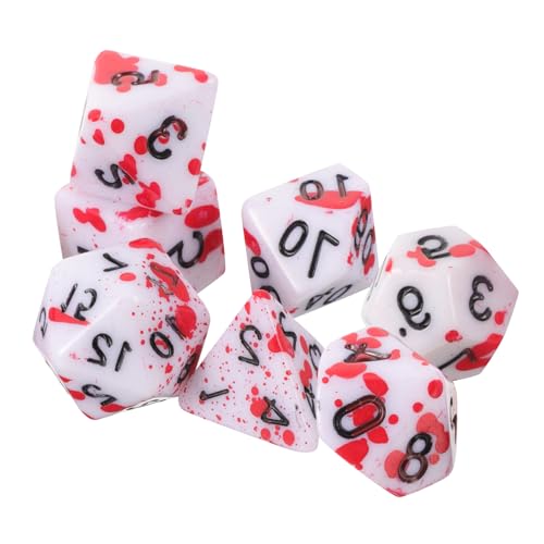 BRIGHTFUFU 7 Stück familienspiele Family Game Rollenspiel spielsachen partyspiel brettspiele brettspielr boardgame Party Game Virtu brettspiel Partyzubehör Spiel-Requisiten Acryl rot BRIGHTFUFU 7 Stück familienspiele Family Game Rollenspiel spielsachen partyspiel brettspiele brettspielr boardgame Party Game Virtu brettspiel Partyzubehör Spiel-Requisiten Acryl rot von BRIGHTFUFU