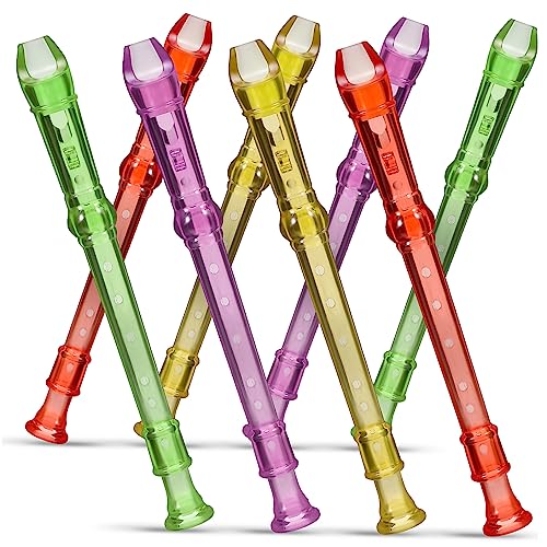 BRIGHTFUFU 8Stücke Klarinette Teiliges aus Kunststoff Transparent Musikinstrument für Anfänger Fördert Hörverständnis und Motorische Fähigkeiten BRIGHTFUFU 8Stücke Klarinette Teiliges aus Kunststoff Transparent Musikinstrument für Anfänger Fördert Hörverständnis und Motorische Fähigkeiten von BRIGHTFUFU