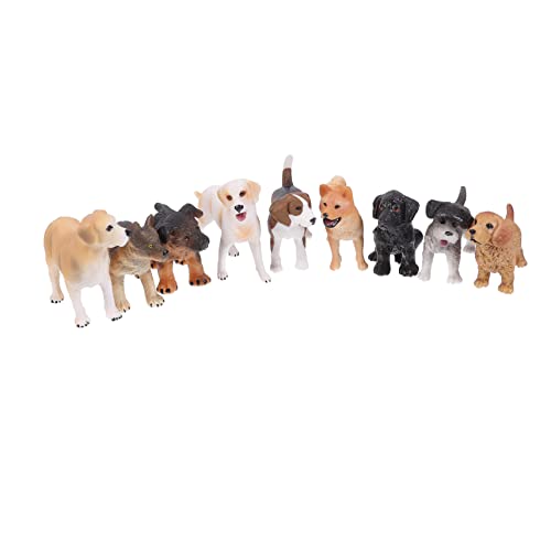 BRIGHTFUFU 9 Stück Welpenmodell Haustier Hund heiser Dalmatiner Schäfer Animal Figures wohnungseinrichtung Statisch Tiermodell spielwaren draußen Toys Modell Landschaftsmodell- PVC BRIGHTFUFU 9 Stück Welpenmodell Haustier Hund heiser Dalmatiner Schäfer Animal Figures wohnungseinrichtung Statisch Tiermodell spielwaren draußen Toys Modell Landschaftsmodell- PVC von BRIGHTFUFU