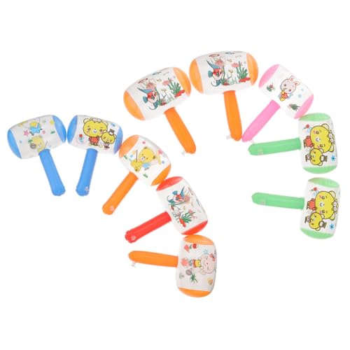 BRIGHTFUFU Aufblasbare Hämmer Hammer Lustiges Spielzeug-set Glocke Poolparty Hammer-requisiten Sicher Für Spielzimmer Von Jungen Und Mädchen Zufällige Farbe von BRIGHTFUFU