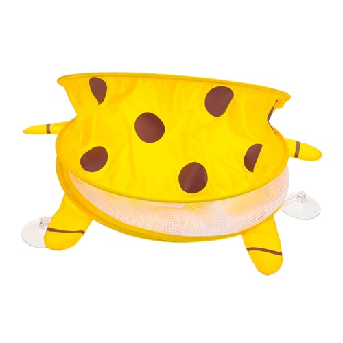 BRIGHTFUFU Badeaufbewahrungstasche für Faltbare Tierform Wandhängende Spielzeughalterung mit Saugfähigem Netzbeutel für Kinderfreundliche Badezimmerorganisation BRIGHTFUFU Badeaufbewahrungstasche für Faltbare Tierform Wandhängende Spielzeughalterung mit Saugfähigem Netzbeutel für Kinderfreundliche Badezimmerorganisation von BRIGHTFUFU