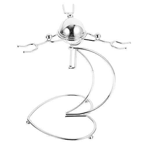 BRIGHTFUFU Balance Statue für Schreibtischdekoration Physik Balancierendes für Wohnkultur und Büro für Freunde und Familie Kleine Eisenmännchen BRIGHTFUFU Balance Statue für Schreibtischdekoration Physik Balancierendes für Wohnkultur und Büro für Freunde und Familie Kleine Eisenmännchen von BRIGHTFUFU