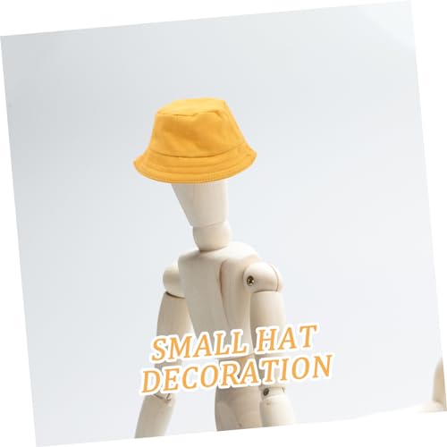 BRIGHTFUFU Baumwoll Fischerhut für Puppen Leichter Dekorativer Mini Hut mit UV Schutz Vielseitiges Puppenaccessoire für Fotoshooting Cosplay und DIY Kleidung BRIGHTFUFU Baumwoll Fischerhut für Puppen Leichter Dekorativer Mini Hut mit UV Schutz Vielseitiges Puppenaccessoire für Fotoshooting Cosplay und DIY Kleidung von BRIGHTFUFU