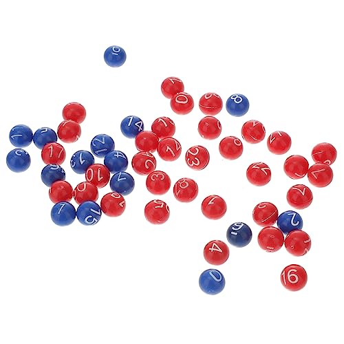 BRIGHTFUFU Zweifarbige Geschnitzte Tombola 50-teiliges Bingo-Spiel Lustig Und Einfach Zu Verwenden Für Tombola-Spiele von BRIGHTFUFU