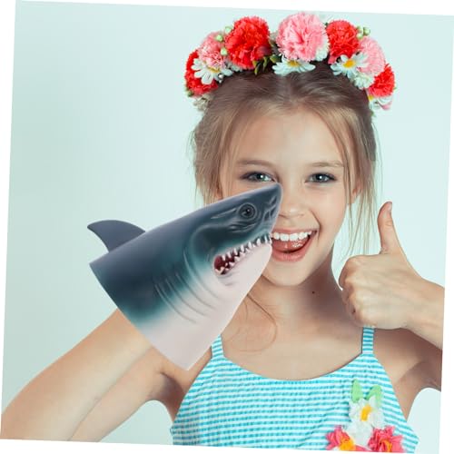 BRIGHTFUFU Cartoon Handpuppe aus Weichem Gummi Interaktives Tier für Kreative Storytelling Puppe für Geburtstagsgeschenk und Frühe Bildung von BRIGHTFUFU