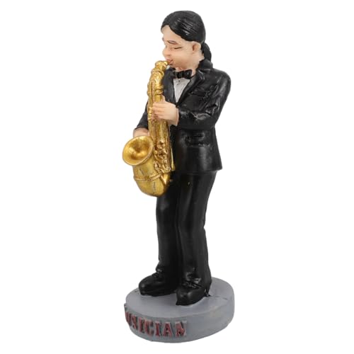 BRIGHTFUFU Charakter Ornament Figur Sandkastenfigur Züge Architektonische Bemalte Figuren Bastelraum Dekorative Menschenstatue Stehend Miniaturen Musikerstatue Harz Schwarz BRIGHTFUFU Charakter Ornament Figur Sandkastenfigur Züge Architektonische Bemalte Figuren Bastelraum Dekorative Menschenstatue Stehend Miniaturen Musikerstatue Harz Schwarz von BRIGHTFUFU