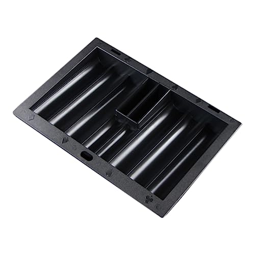 BRIGHTFUFU Chip-Fach Deck Planke Schwimmbad Pokertisch Spiele Münze Spielkarten aufbewahrung Poker zubehör Pokerchips Aufbewahrung Ablage für Tischchips Dickes Tischchip-Tablett Plastik Black BRIGHTFUFU Chip-Fach Deck Planke Schwimmbad Pokertisch Spiele Münze Spielkarten aufbewahrung Poker zubehör Pokerchips Aufbewahrung Ablage für Tischchips Dickes Tischchip-Tablett Plastik Black von BRIGHTFUFU