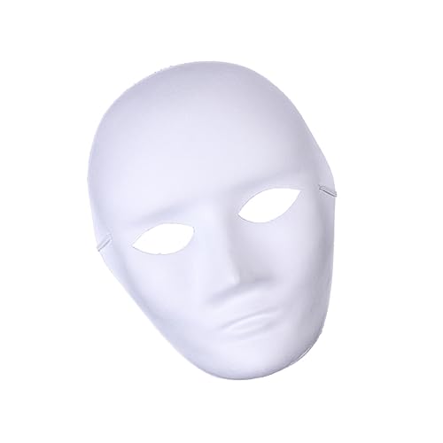 BRIGHTFUFU Halloween-kostüme 15 Stück Blanko Pappmaché Für Erwachsene Gruselige Party Tanz-requisiten BRIGHTFUFU Halloween-kostüme 15 Stück Blanko Pappmaché Für Erwachsene Gruselige Party Tanz-requisiten von BRIGHTFUFU