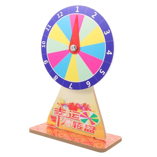 BRIGHTFUFU DIY aus Langlebigem Material Drehbares Tischspiel mit Ständer und Zeiger Selbstgestaltbares Party Spielrad für Gewinnspiele und Unterhaltung bei Feierlichkeiten BRIGHTFUFU DIY aus Langlebigem Material Drehbares Tischspiel mit Ständer und Zeiger Selbstgestaltbares Party Spielrad für Gewinnspiele und Unterhaltung bei Feierlichkeiten von BRIGHTFUFU