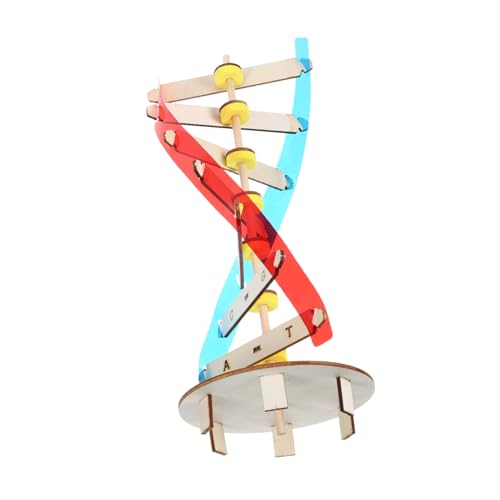 BRIGHTFUFU DNA Modell Bausatz Holz Doppelhelix Struktur Lehrmittel Pädagogisches für Wissenschaftliches Experiment Klassenzimmer Lernspielzeug Feinmotorik BRIGHTFUFU DNA Modell Bausatz Holz Doppelhelix Struktur Lehrmittel Pädagogisches für Wissenschaftliches Experiment Klassenzimmer Lernspielzeug Feinmotorik von BRIGHTFUFU