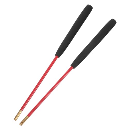 BRIGHTFUFU Chinesische Diabolo-handstäbe Linienloch-Design 35 cm Solider Stab für Diabolo-Spiele von BRIGHTFUFU