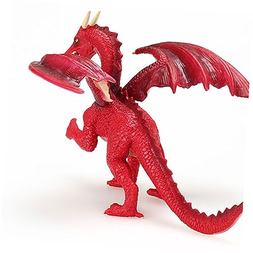 BRIGHTFUFU Dinosaurier-Dekoration für kinderspielzeug Toys spielzeuge spielsachen für Dinosauriermodell Dinosaurier-Ornament für Tierornament rot BRIGHTFUFU Dinosaurier-Dekoration für kinderspielzeug Toys spielzeuge spielsachen für Dinosauriermodell Dinosaurier-Ornament für Tierornament rot von BRIGHTFUFU