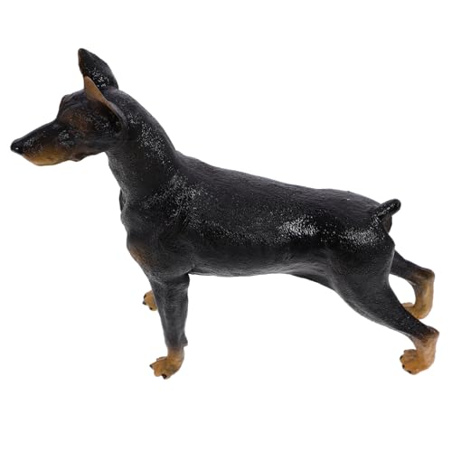 BRIGHTFUFU Dobermann Modell Statue Realistische Hundeskulptur Deko Figur Für Schreibtisch Und Wohnzimmer BRIGHTFUFU Dobermann Modell Statue Realistische Hundeskulptur Deko Figur Für Schreibtisch Und Wohnzimmer von BRIGHTFUFU