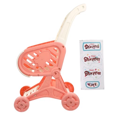 BRIGHTFUFU Einkaufswagen Simulierter Supermarkt Trolley mit Leichtem Griff und Kunststoffrollen Multifunktional als Puppenaufbewahrung Fördert Motorik und Rollenspiel Ab Kleinkindalter BRIGHTFUFU Einkaufswagen Simulierter Supermarkt Trolley mit Leichtem Griff und Kunststoffrollen Multifunktional als Puppenaufbewahrung Fördert Motorik und Rollenspiel Ab Kleinkindalter von BRIGHTFUFU