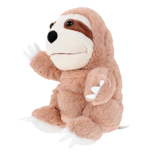 BRIGHTFUFU Faultier Handpuppe Interaktives Plüschspielzeug für Rollenspiele und Geschichtenerzählen Fördert Kreativität und Kommunikation für Erwachsene BRIGHTFUFU Faultier Handpuppe Interaktives Plüschspielzeug für Rollenspiele und Geschichtenerzählen Fördert Kreativität und Kommunikation für Erwachsene von BRIGHTFUFU