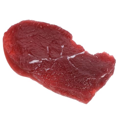 BRIGHTFUFU Gefälschte Fleischdekoration Künstliche Fleischstütze Spielzeugfleisch Rindfleisch Fleischspielzeug Küchenfleischmodell Realistisches Essen Gefälschte Lebensmittel Realistisch PVC BRIGHTFUFU Gefälschte Fleischdekoration Künstliche Fleischstütze Spielzeugfleisch Rindfleisch Fleischspielzeug Küchenfleischmodell Realistisches Essen Gefälschte Lebensmittel Realistisch PVC von BRIGHTFUFU