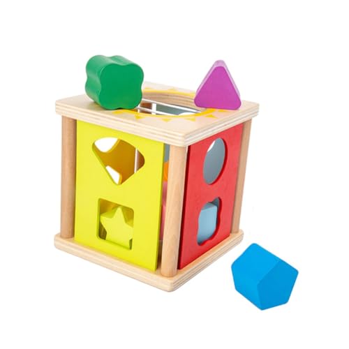 BRIGHTFUFU Geometrisches Baustein Für Kognitives Lernspielzeug Für Vorschulkinder Fördert Kreativität Und Motorik Für Frühkindliche Bildung BRIGHTFUFU Geometrisches Baustein Für Kognitives Lernspielzeug Für Vorschulkinder Fördert Kreativität Und Motorik Für Frühkindliche Bildung von BRIGHTFUFU
