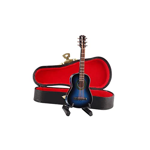 BRIGHTFUFU Gitarren Geschenke Weihnachtssto Abschlussgeschenk Mini-Gitarre Miniatur Gitarre Desktop-Gitarre Weihnachten Männer Und Frauen Baby Bambus Mini-Geschenke von BRIGHTFUFU