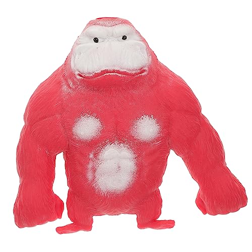 BRIGHTFUFU Gorilla Stressabbau Elastisches Knetspielzeug Für Rotes Weiches Dekompressionsspielzeug Für Stressbewältigung Und Leicht Und Tragbar Mit Angenehmer von BRIGHTFUFU