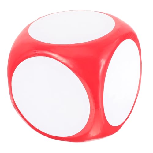 BRIGHTFUFU Großer DIY Schaumstoffwürfel Rot Leicht Löschbarer Blanko Würfel für Spiele Unterricht Lernspiele und Party Wiederverwendbar Tragbar und Kinderfreundlich BRIGHTFUFU Großer DIY Schaumstoffwürfel Rot Leicht Löschbarer Blanko Würfel für Spiele Unterricht Lernspiele und Party Wiederverwendbar Tragbar und Kinderfreundlich von BRIGHTFUFU