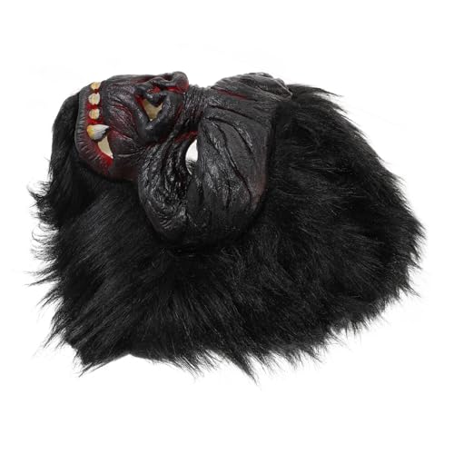 BRIGHTFUFU Maske für Festival Mardi Gras Karneval Maskerade Party Cosplay Gorilla Tier Kopfbedeckung BRIGHTFUFU Maske für Festival Mardi Gras Karneval Maskerade Party Cosplay Gorilla Tier Kopfbedeckung von BRIGHTFUFU