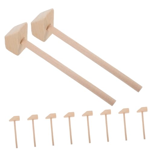BRIGHTFUFU Holzhammer-Set 10 Hämmer für Jungen und Mädchen Basteln ideal für Partygeschenke Aktivitäten im Klassenzimmer BRIGHTFUFU Holzhammer-Set 10 Hämmer für Jungen und Mädchen Basteln ideal für Partygeschenke Aktivitäten im Klassenzimmer von BRIGHTFUFU