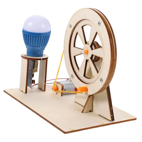 BRIGHTFUFU Holz Handkurbel Generator Tragbares DIY für Pädagogisches Stromgeneratormodell Fördert Kreativität und Praktische Fähigkeiten für Wissenschaftsexperimente BRIGHTFUFU Holz Handkurbel Generator Tragbares DIY für Pädagogisches Stromgeneratormodell Fördert Kreativität und Praktische Fähigkeiten für Wissenschaftsexperimente von BRIGHTFUFU