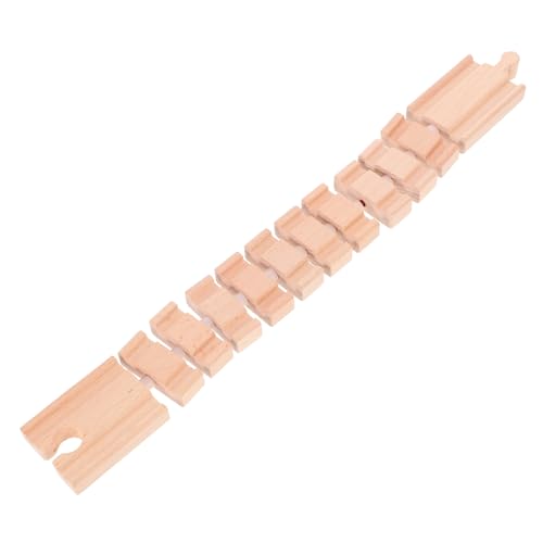 BRIGHTFUFU Holz Zugstrecke Zubehör Erweiterbares Für Jahre Alte Kreatives DIY Gleissystem Für Hölzerne Eisenbahnen Fördert Hand Augen Koordination Und Feinmotorik BRIGHTFUFU Holz Zugstrecke Zubehör Erweiterbares Für Jahre Alte Kreatives DIY Gleissystem Für Hölzerne Eisenbahnen Fördert Hand Augen Koordination Und Feinmotorik von BRIGHTFUFU