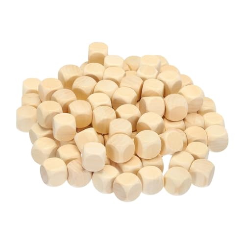 BRIGHTFUFU Holzquadrate Für Spielplätze Holzblöcke Für Spielplätze Leere Holzquadrate Leere Würfel Holzwürfel Zum Basteln Quadratische Holzblöcke Quadratischer Holzwürfel Zum Basteln von BRIGHTFUFU