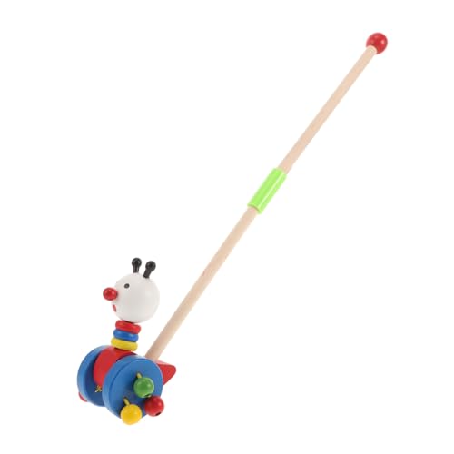 BRIGHTFUFU Holzspielzeug Lauflernwagen mit Niedlichem Tiermotiv Motorikförderndes Lauflernspielzeug für Kleinkinder Jungen Mädchen Unisex Push Toy Cart für Erste Schritte und BRIGHTFUFU Holzspielzeug Lauflernwagen mit Niedlichem Tiermotiv Motorikförderndes Lauflernspielzeug für Kleinkinder Jungen Mädchen Unisex Push Toy Cart für Erste Schritte und von BRIGHTFUFU