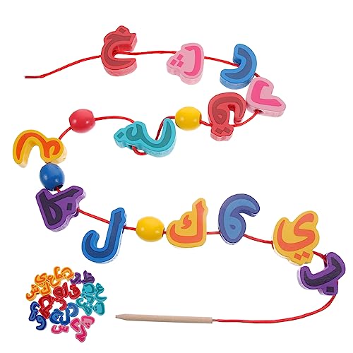 BRIGHTFUFU Alphabet – Reisespielzeug Für Kleinkinder Lernspielzeug-Set Sicheres Pädagogisches Alphabet-Puzzle von BRIGHTFUFU