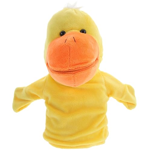 BRIGHTFUFU Kaninchen Handpuppe Plüschtier Für Geschichtenerzählen Weiches Kuscheltier Für Perfektes Für Partys Und von BRIGHTFUFU