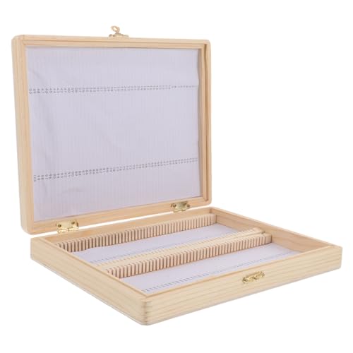 BRIGHTFUFU Kasten Schiebekasten Mini-Dekoration Kleine Haarnadeln Probenmikroskop Aufbewahrung Von Bürobedarf Überzieher Für Wasserlöslicher Decklack Teile Anhänger Light Brown Hölzern BRIGHTFUFU Kasten Schiebekasten Mini-Dekoration Kleine Haarnadeln Probenmikroskop Aufbewahrung Von Bürobedarf Überzieher Für Wasserlöslicher Decklack Teile Anhänger Light Brown Hölzern von BRIGHTFUFU