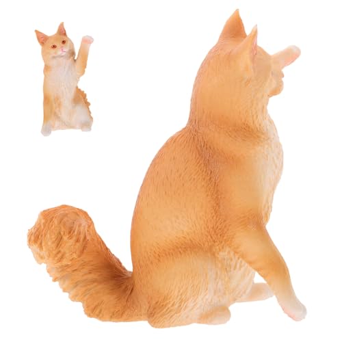 BRIGHTFUFU Lebensechte Katzenfigur Dekorative Katzenfiguren Für Den Schreibtisch Für Jungen Und Mädchen BRIGHTFUFU Lebensechte Katzenfigur Dekorative Katzenfiguren Für Den Schreibtisch Für Jungen Und Mädchen von BRIGHTFUFU