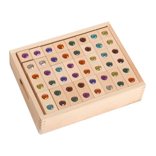 BRIGHTFUFU Kognitives Holzspielzeug für Interaktives Puzzlespielzeug Kreativität und Baukompetenz für Kleinkinder Teile Pädagogisch BRIGHTFUFU Kognitives Holzspielzeug für Interaktives Puzzlespielzeug Kreativität und Baukompetenz für Kleinkinder Teile Pädagogisch von BRIGHTFUFU