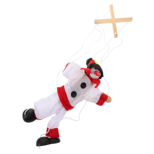 BRIGHTFUFU Kreative Schneemann Marionette aus Weichem Stoff Einfaches Ziehseil puppenspielzeug für Fördert Motorik und Hand Auge koordination Interaktives Mädchen und BRIGHTFUFU Kreative Schneemann Marionette aus Weichem Stoff Einfaches Ziehseil puppenspielzeug für Fördert Motorik und Hand Auge koordination Interaktives Mädchen und von BRIGHTFUFU