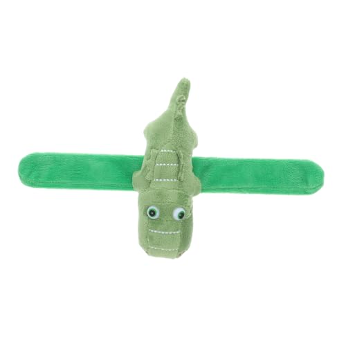 BRIGHTFUFU Plüsch Tier Slap Armband Für Mädchen Süßes Krokodil Design Einfach Zu Tragen Perfektes Party Mitgebsel Für Kindergeburtstag Geschenkartikel von BRIGHTFUFU