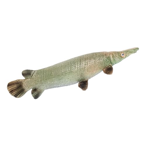 BRIGHTFUFU Künstliche Fischdekoration: Künstliches Meerestiermodell, Lebensechtes Aalfisch-Ornament Für Kinder, Pädagogisches Zuhause, Party, Küche, Ladenausstellung von BRIGHTFUFU