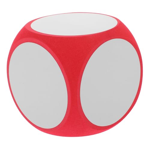 BRIGHTFUFU Leere Schaumstoffwürfel Standardspiel Schaumstoffwürfel für das Klassenzimmer Flauschige Würfel fürs Auto unscharfe Würfel Spielbrett Spiele große Spielwürfel Partywürfel Eva rot BRIGHTFUFU Leere Schaumstoffwürfel Standardspiel Schaumstoffwürfel für das Klassenzimmer Flauschige Würfel fürs Auto unscharfe Würfel Spielbrett Spiele große Spielwürfel Partywürfel Eva rot von BRIGHTFUFU