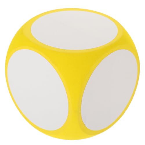 BRIGHTFUFU Leere Schaumstoffwürfel Würfelspiel Große Würfel Sechsseitige Würfel Buchstabenspiel Schaumwürfel Leerzeichen Spiele Jumbo Große Schaumstoffwürfel Würfelturm Würfelfach Eva Yellow BRIGHTFUFU Leere Schaumstoffwürfel Würfelspiel Große Würfel Sechsseitige Würfel Buchstabenspiel Schaumwürfel Leerzeichen Spiele Jumbo Große Schaumstoffwürfel Würfelturm Würfelfach Eva Yellow von BRIGHTFUFU