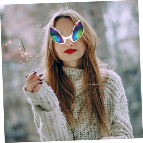 BRIGHTFUFU Lustige Alien Brille Neon Grüne Für Kostümpartys Außerirdische Brillen Requisite Für Foto Accessoires Retro Stil UV Schutz Ergänzung Für Alien BRIGHTFUFU Lustige Alien Brille Neon Grüne Für Kostümpartys Außerirdische Brillen Requisite Für Foto Accessoires Retro Stil UV Schutz Ergänzung Für Alien von BRIGHTFUFU