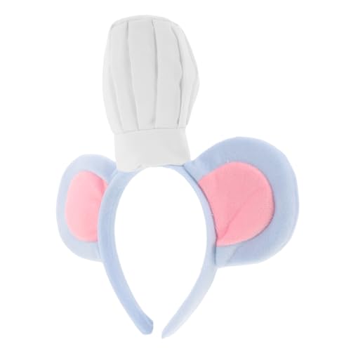 BRIGHTFUFU Weiches Graues Stirnband Mit Mausohren Und Kochmütze Für Erwachsene Halloween-kostüm Cosplay-party-requisiten BRIGHTFUFU Weiches Graues Stirnband Mit Mausohren Und Kochmütze Für Erwachsene Halloween-kostüm Cosplay-party-requisiten von BRIGHTFUFU