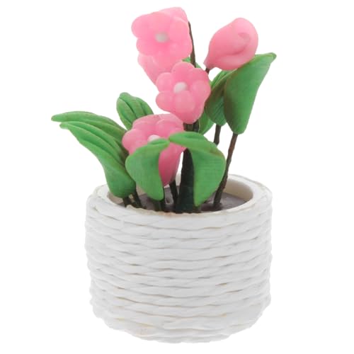 BRIGHTFUFU Mikrolandschaft Bonsai Dekoration Mini Künstliche Topfpflanzen Puppenhausmodell BRIGHTFUFU Mikrolandschaft Bonsai Dekoration Mini Künstliche Topfpflanzen Puppenhausmodell von BRIGHTFUFU