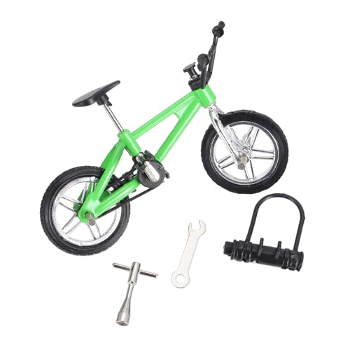 BRIGHTFUFU Mini Finger Bike Modell aus Legierung Realistische Details Robustes Diecast Mountainbike für Finger Dekoration und Tischspiel für Radfahrer von BRIGHTFUFU
